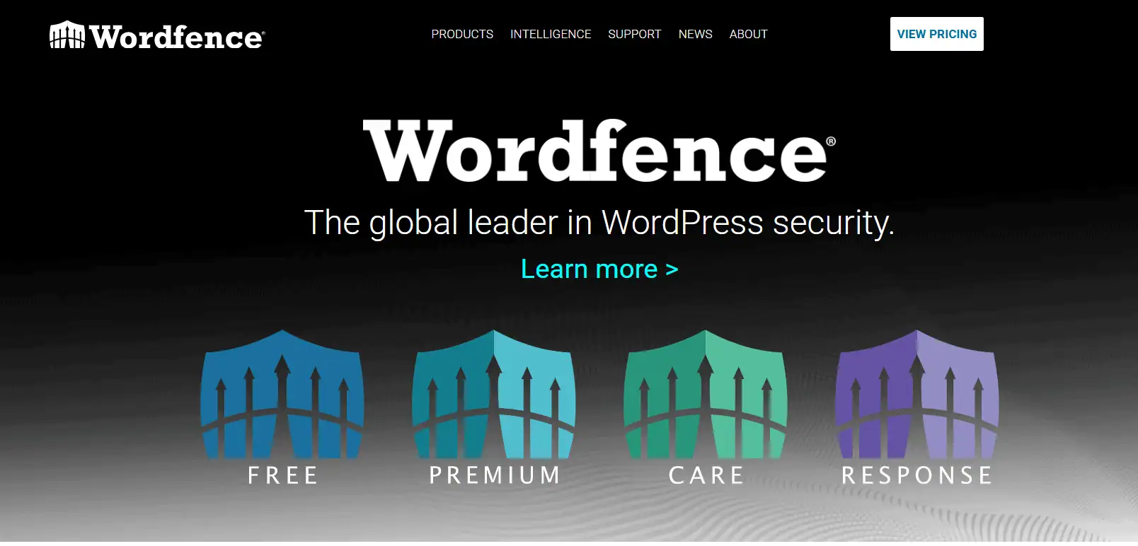Wordfence WordPress security plugin dashboard